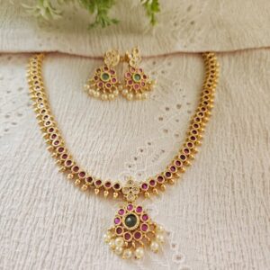Kemp attigai necklace set
